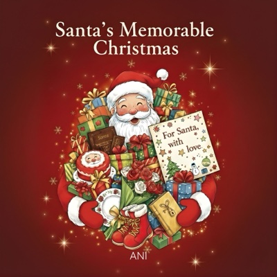 Book cover of Santa's Memorable Christmas by Anitha Moorthy